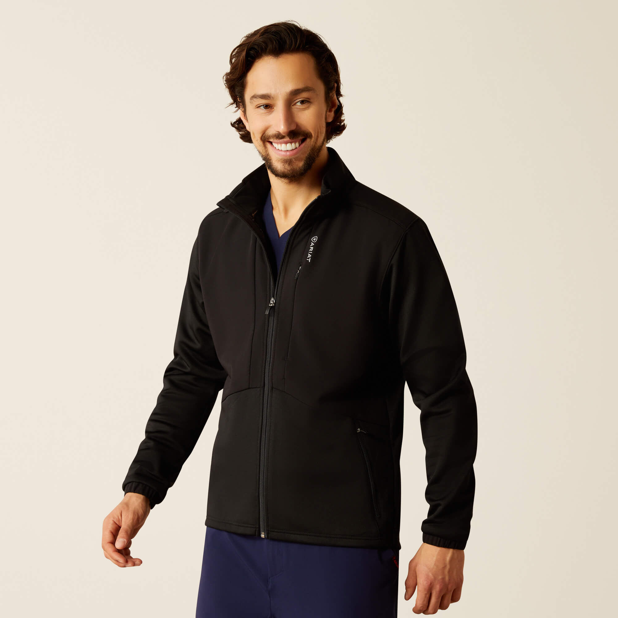 Galen Fleece Scrub Jacket