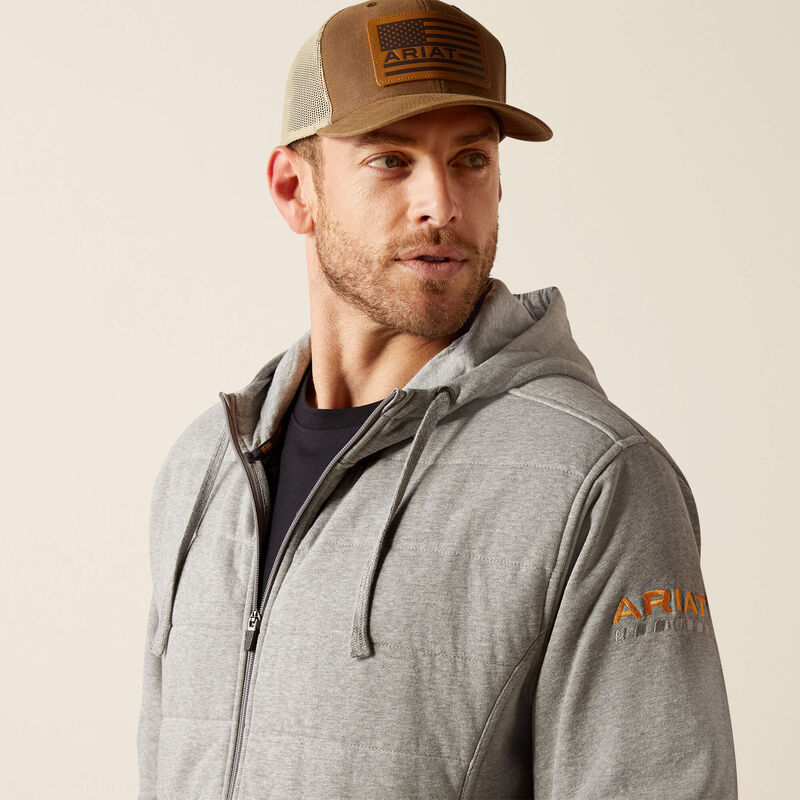 Rebar All-Weather Insulated Full Zip Hoodie