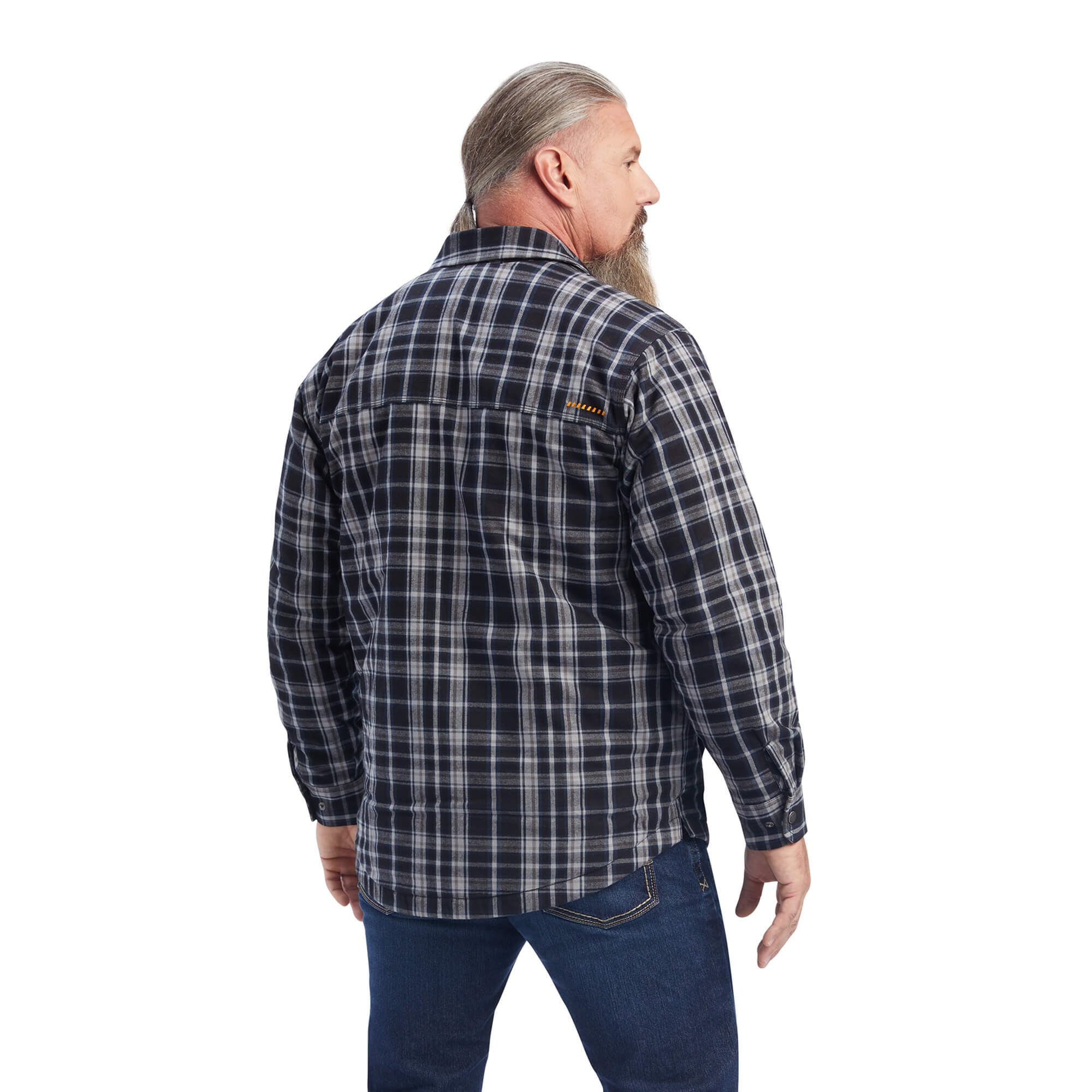 Rebar Flannel Insulated Shirt Jacket | Ariat