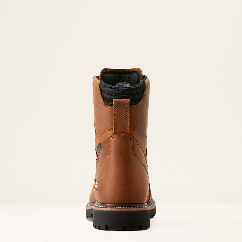 Longview Shock Shield 8" Waterproof Composite Toe Work Boot