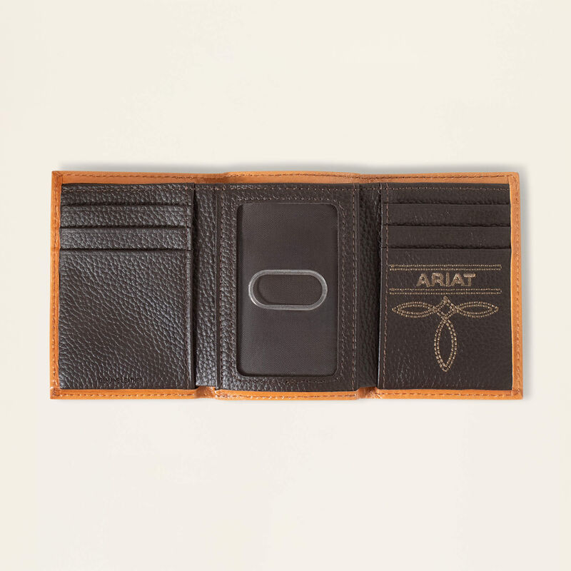 Southwest Emboss Trifold Wallet