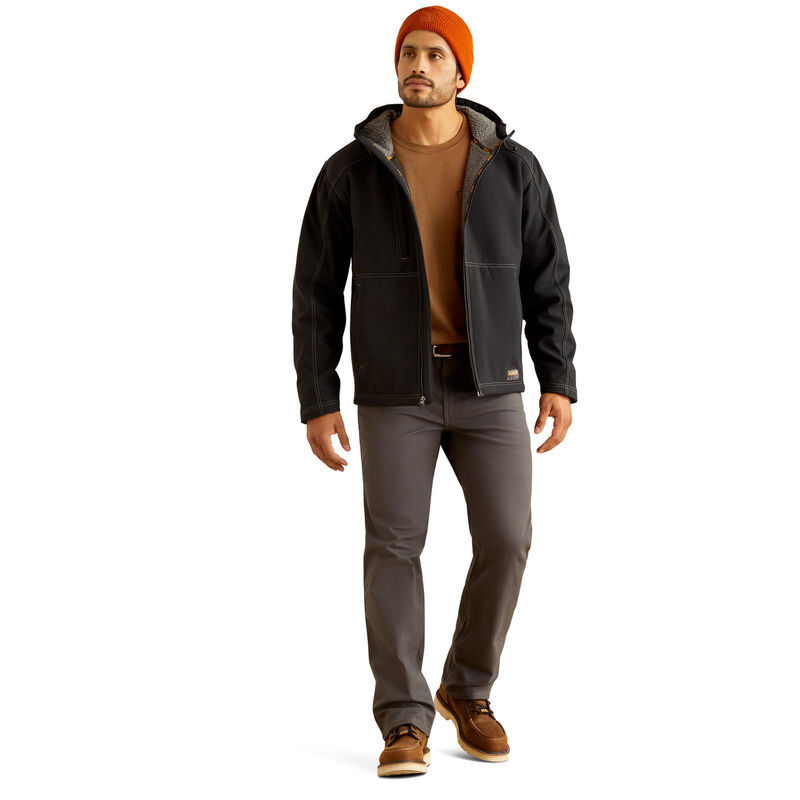 Rebar Sherpa Stretch Canvas Softshell Jacket