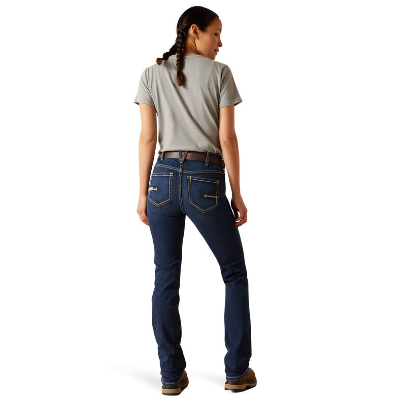 Rebar DuraStretch Riveter Double Front Straight Jean | Ariat