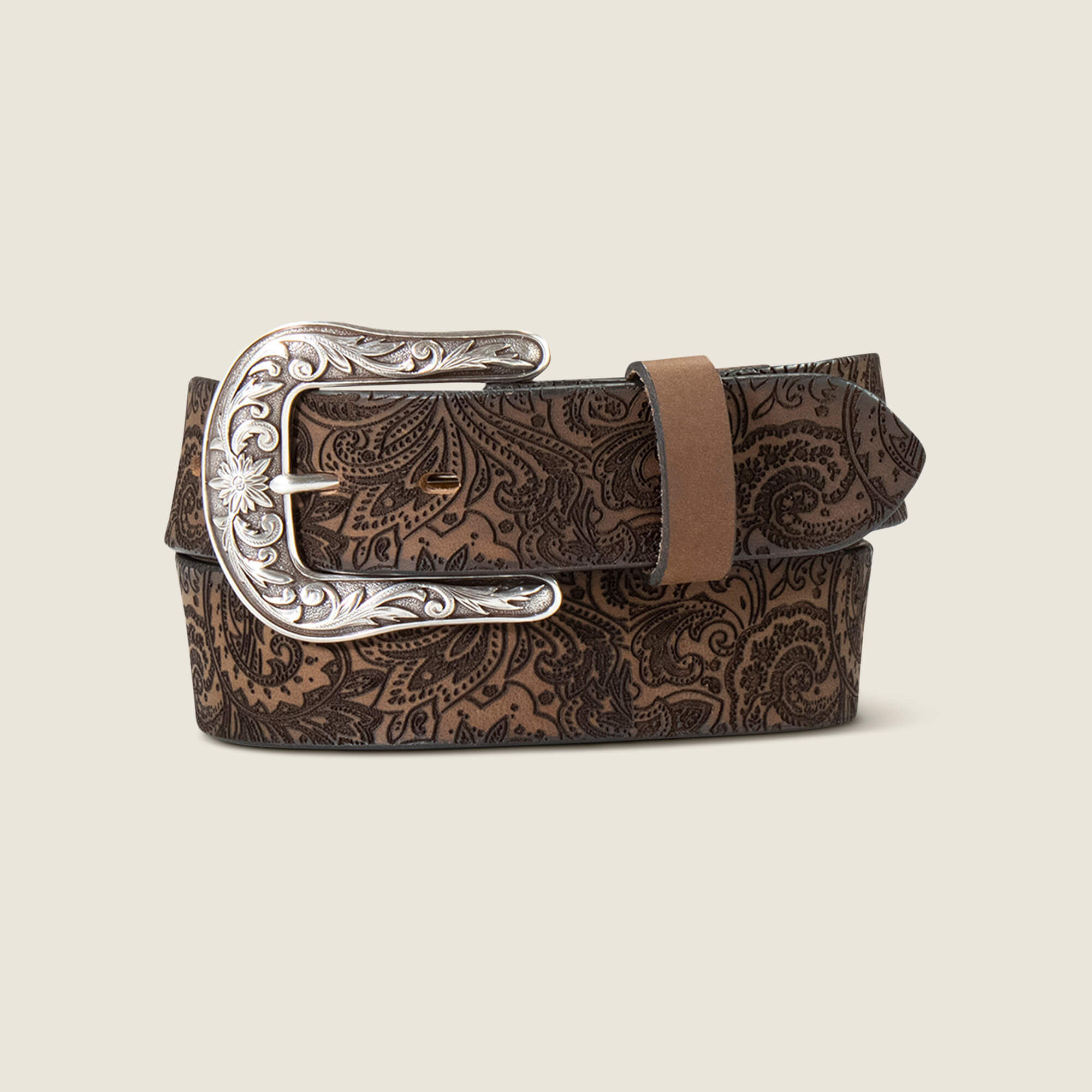 Paisley Tooled Belt