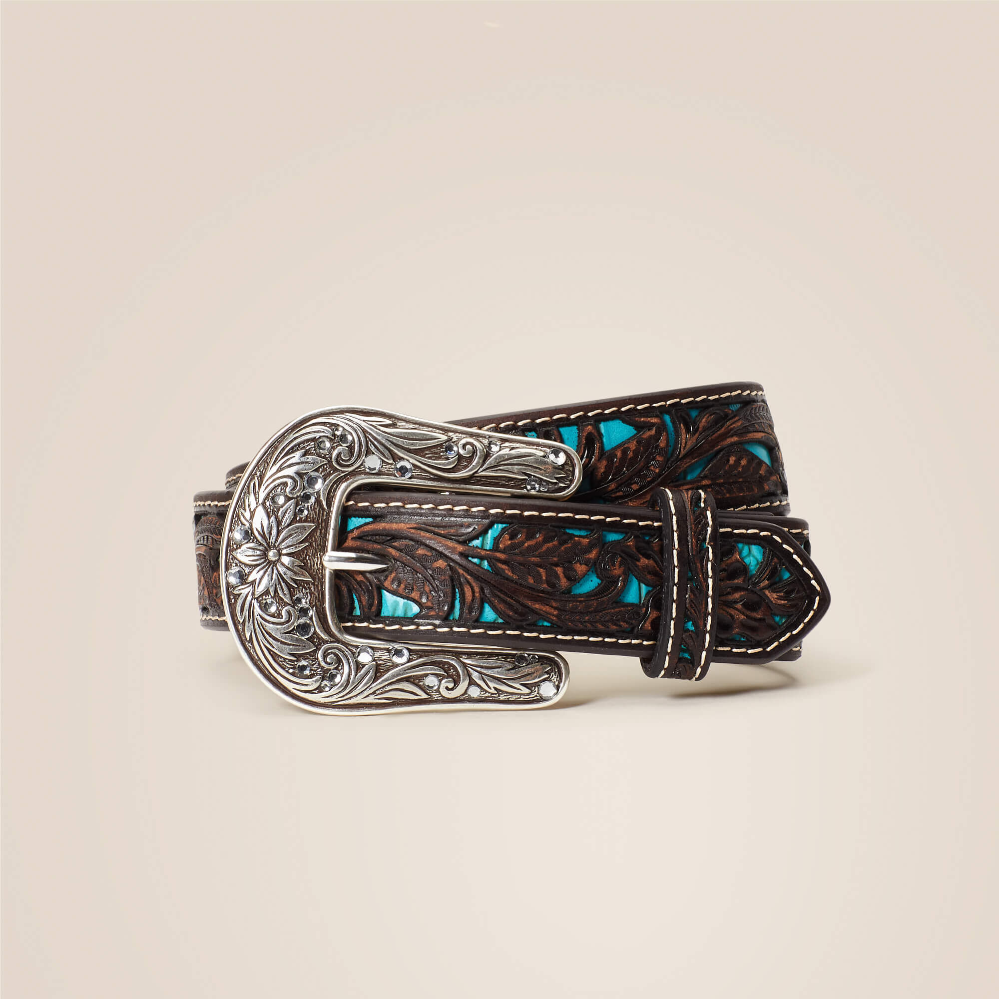 Floral Overlay Belt