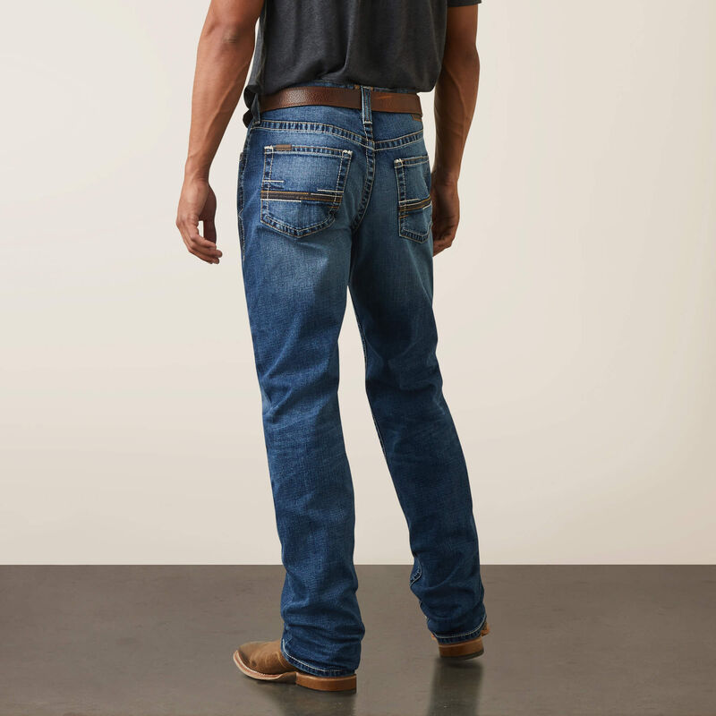 ARIAT M4 Low Rise Stretch Longspur Stackable Straight Leg Jean :  : Clothing, Shoes & Accessories