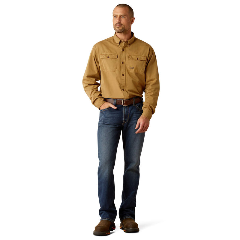 Rebar Washed Twill Work Shirt