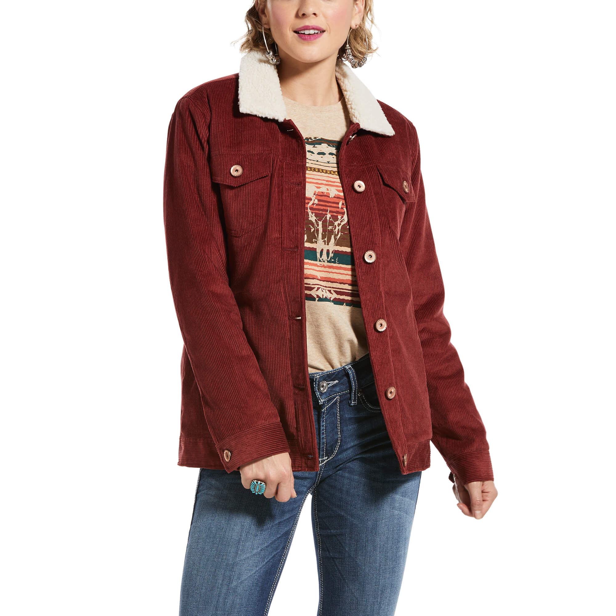women's western jackets and vests