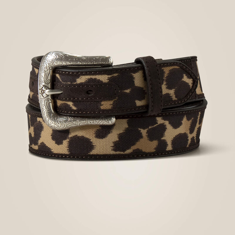 Lv Printed Belt Non Leather - Brown