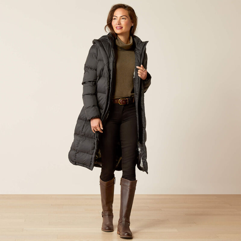 Norfolk Long Puffa Coat