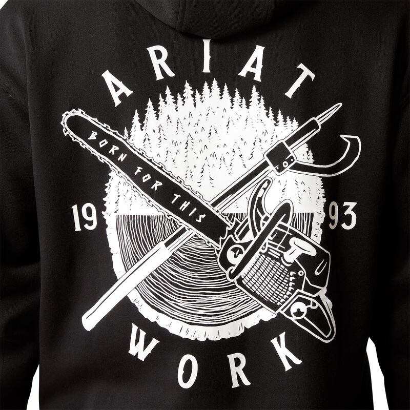 Rebar Workman Chainsaw Hoodie