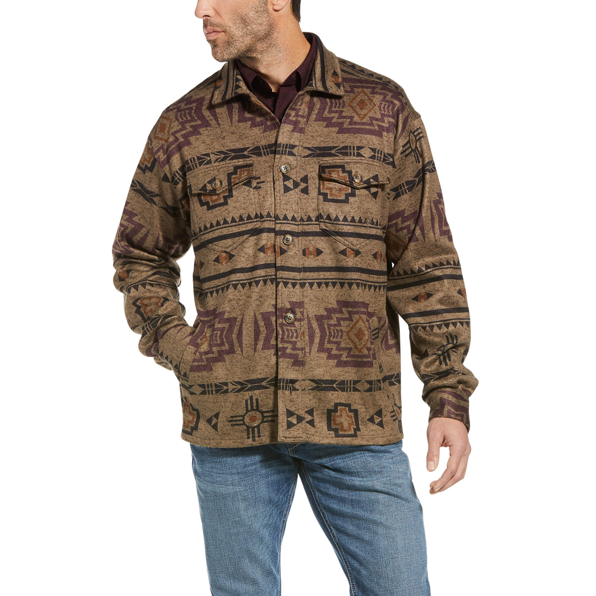 printed sweater