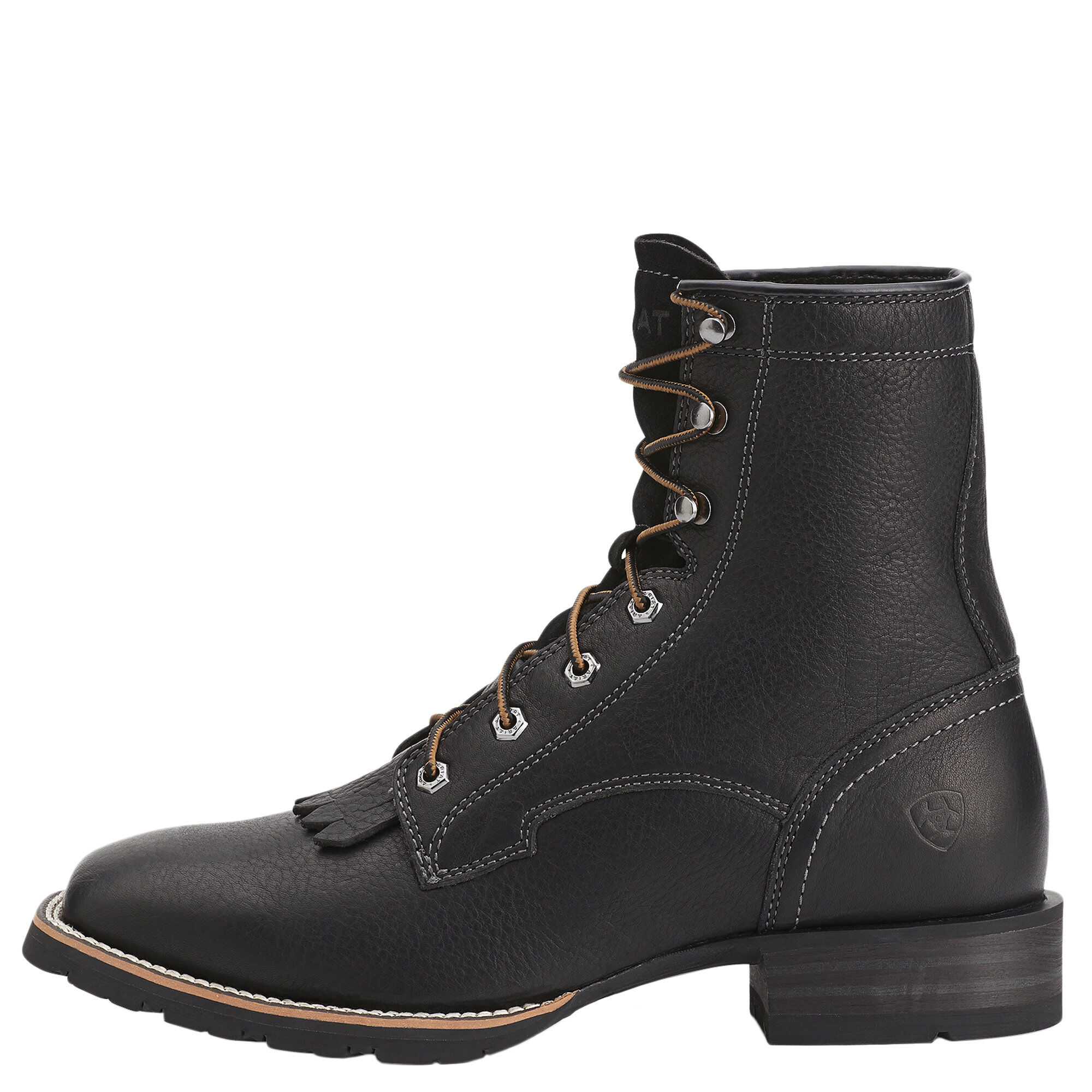 square toe lacer boots