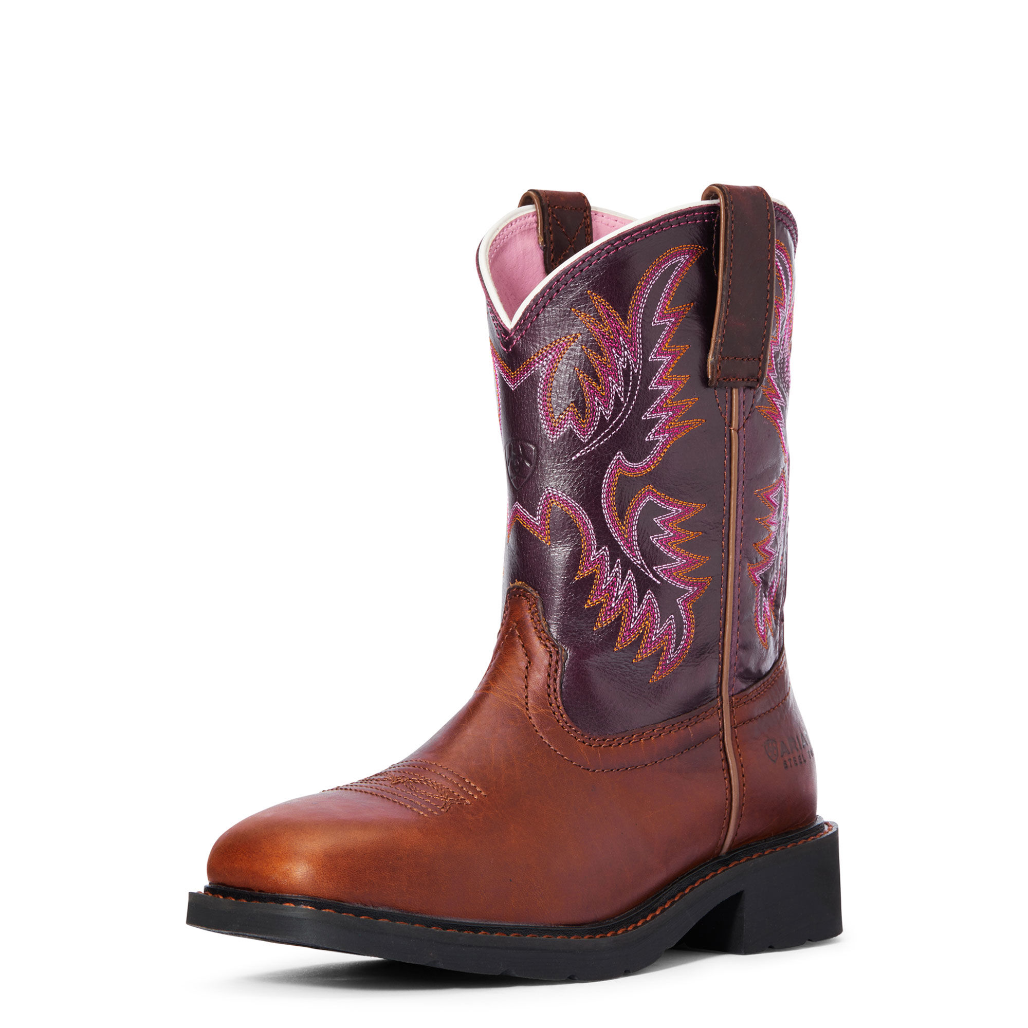 womens western steel toe boots