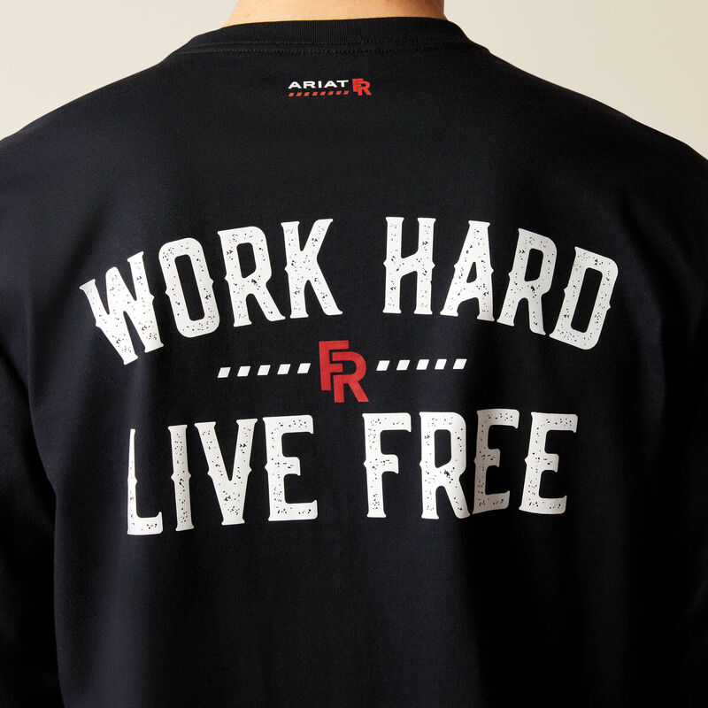 FR Work Hard Live Free T-Shirt