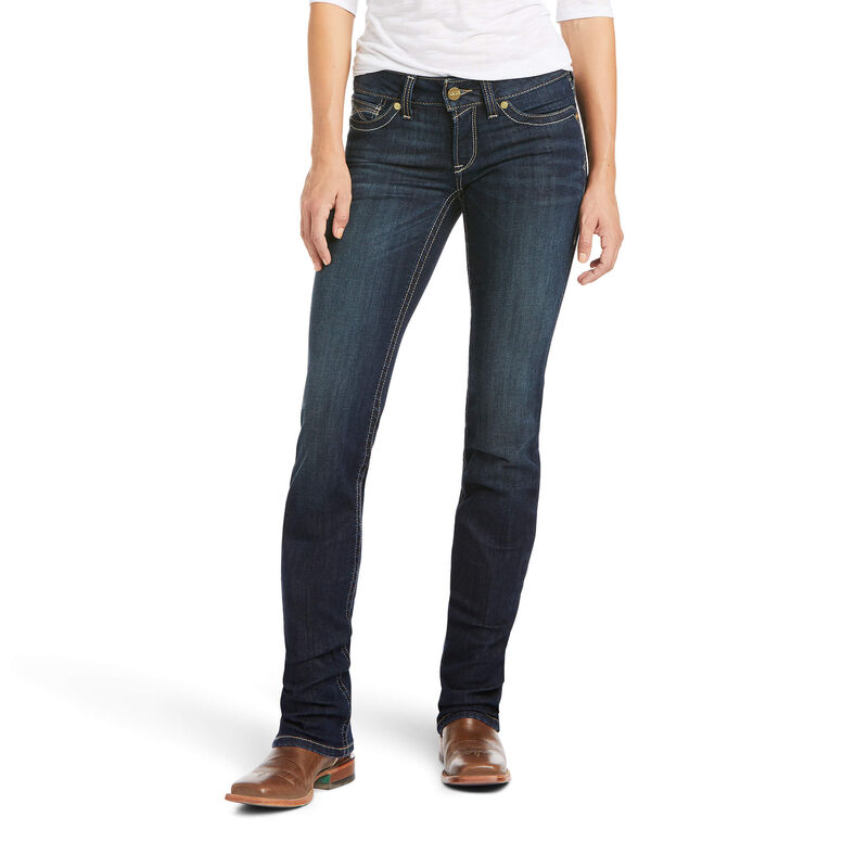 R.E.A.L. Mid Rise Arrow Fit Kylee Straight Jean | Ariat
