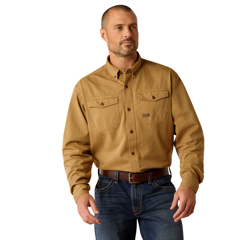 Rebar Washed Twill Work Shirt