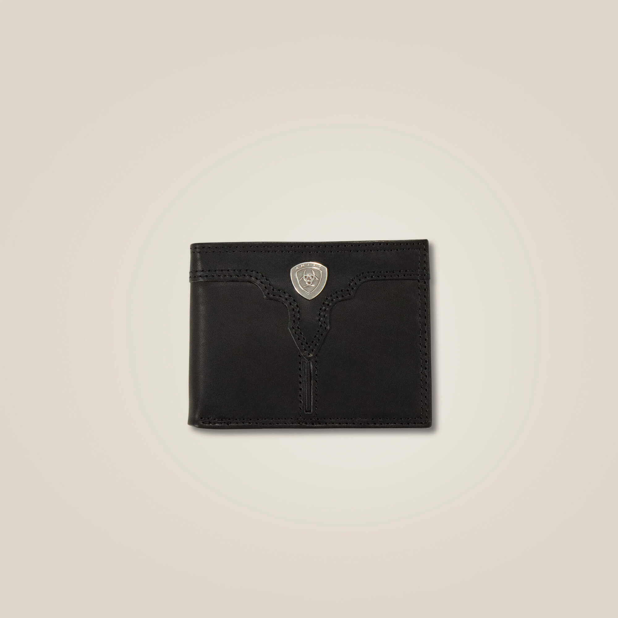 Center ridge bifold wallet