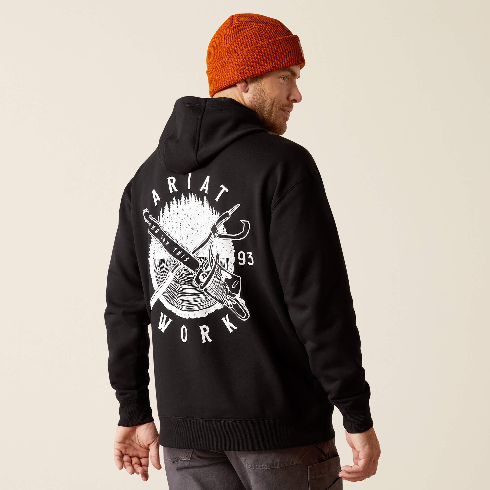 Rebar Workman Chainsaw Hoodie