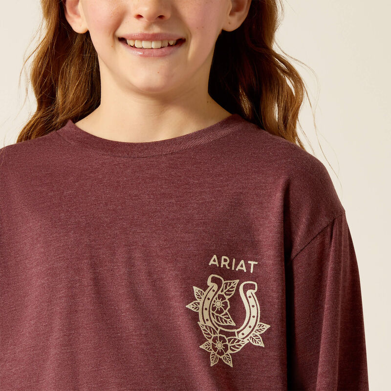 Ariat Fine Boots and Denim T-Shirt