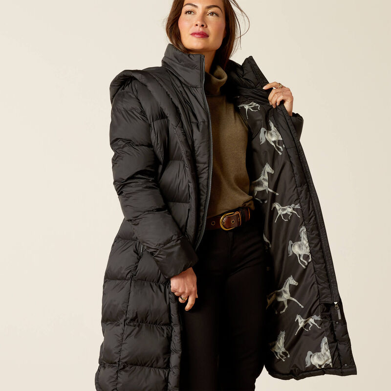 Norfolk Long Puffa Coat