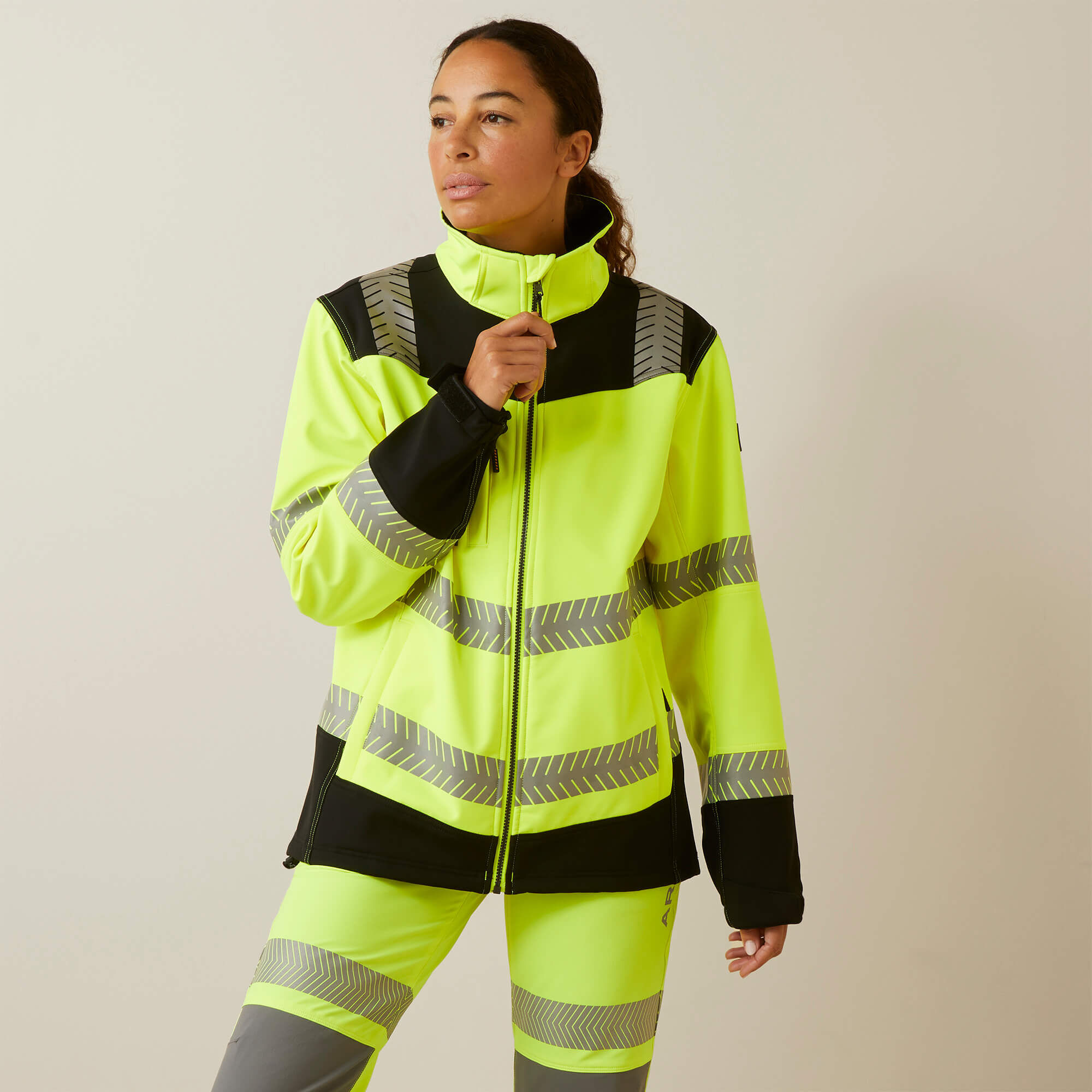 Rebar Hi-Vis Softshell Jacket