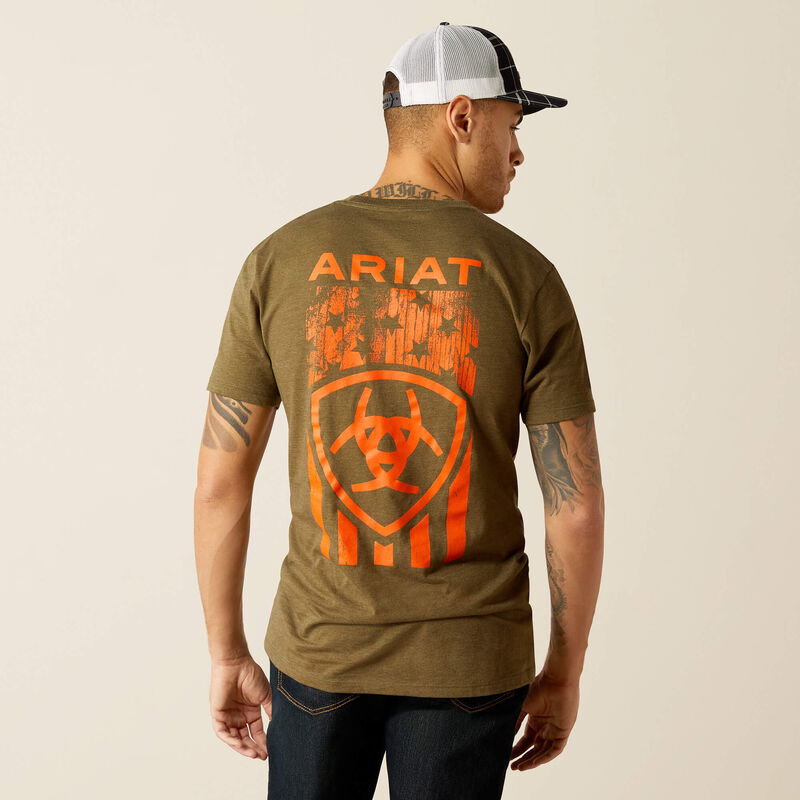 Ariat Grain Flag T-Shirt