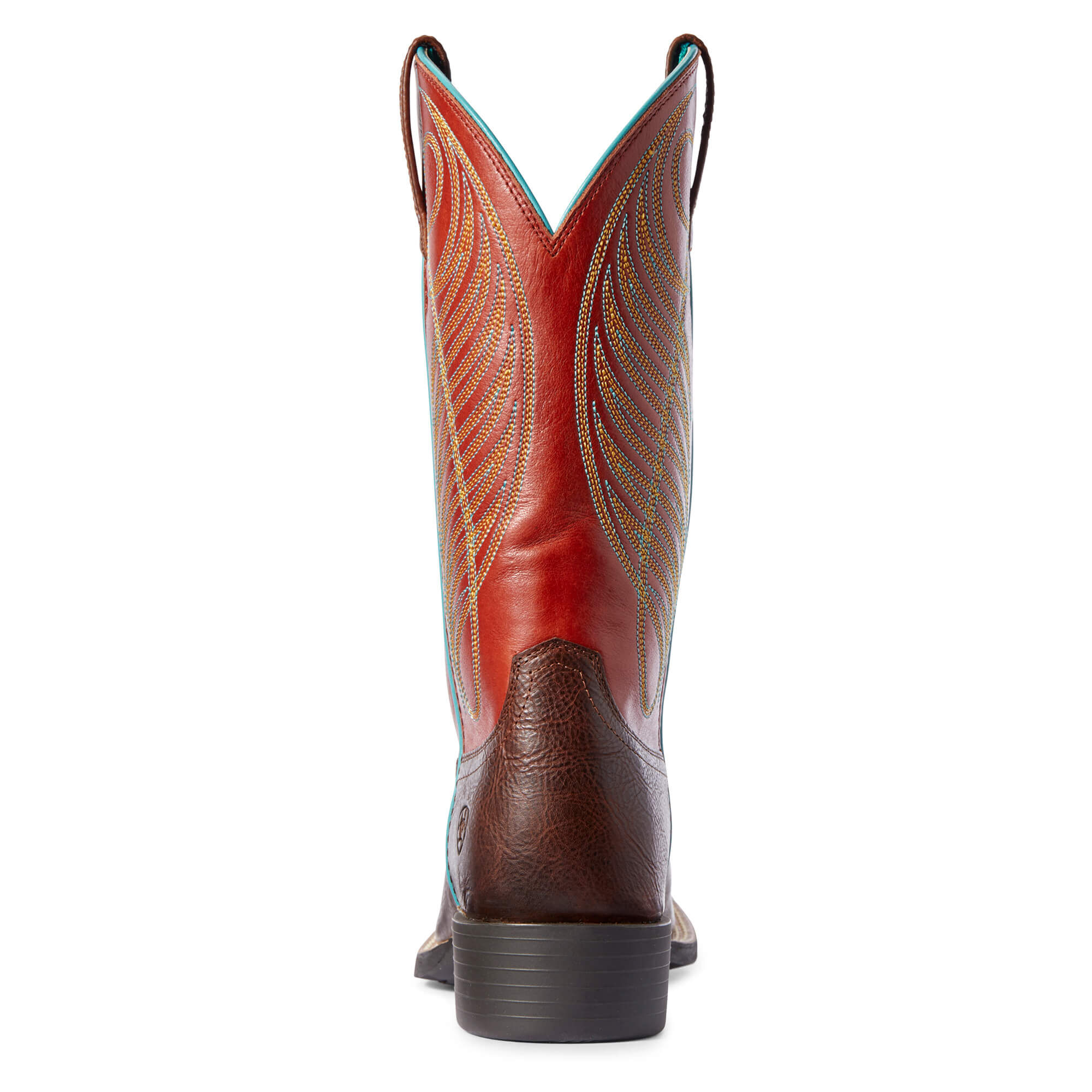 ariat round up wide square toe western boot