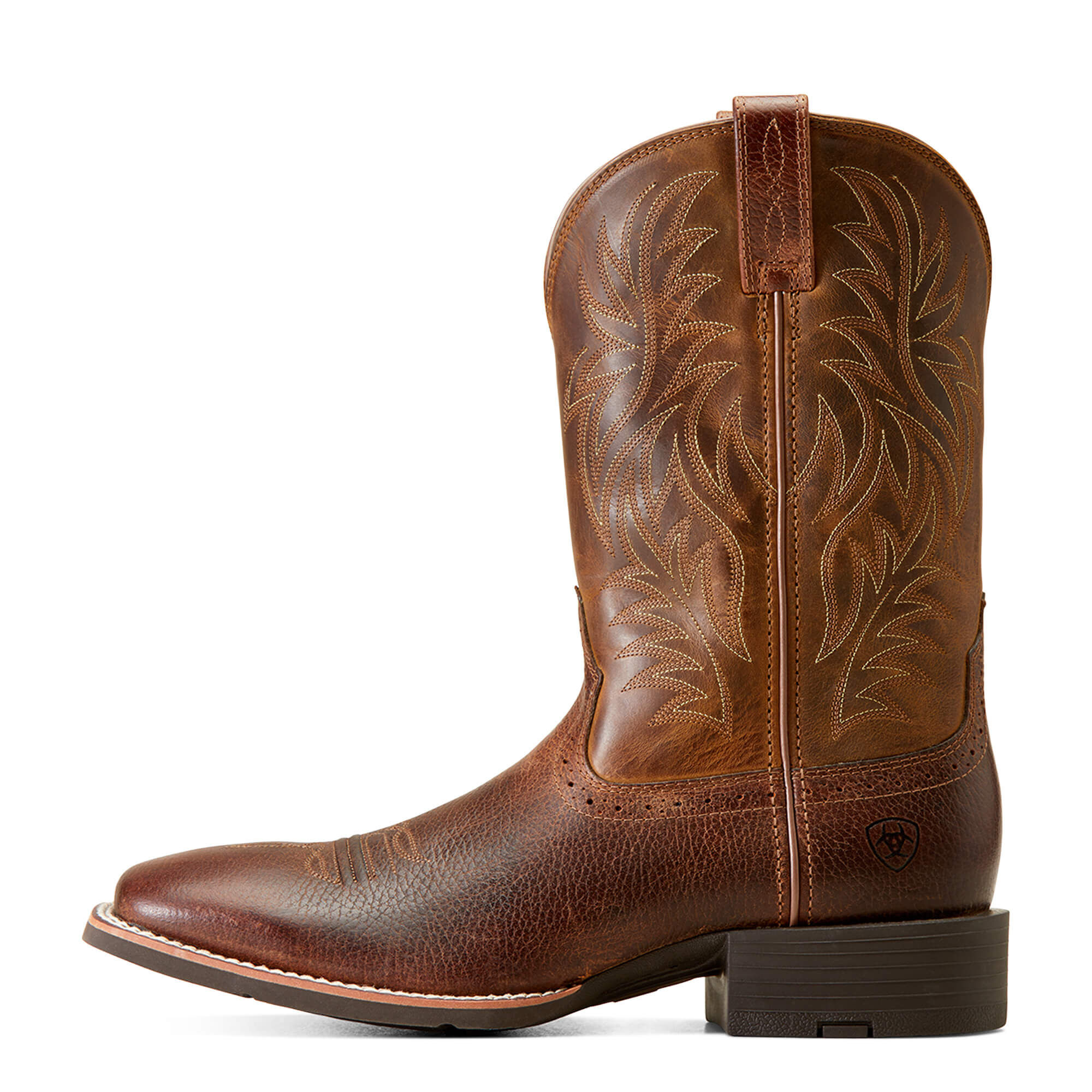 ariat men's sport square toe western boots