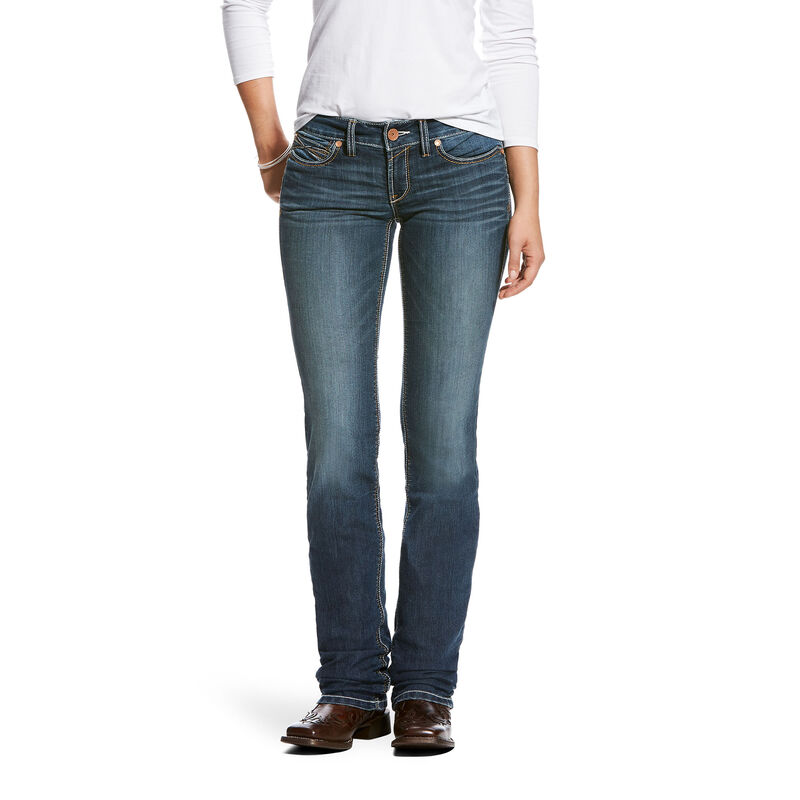 REAL Low Rise Handcrafted Stackable Straight Leg Jean | Ariat