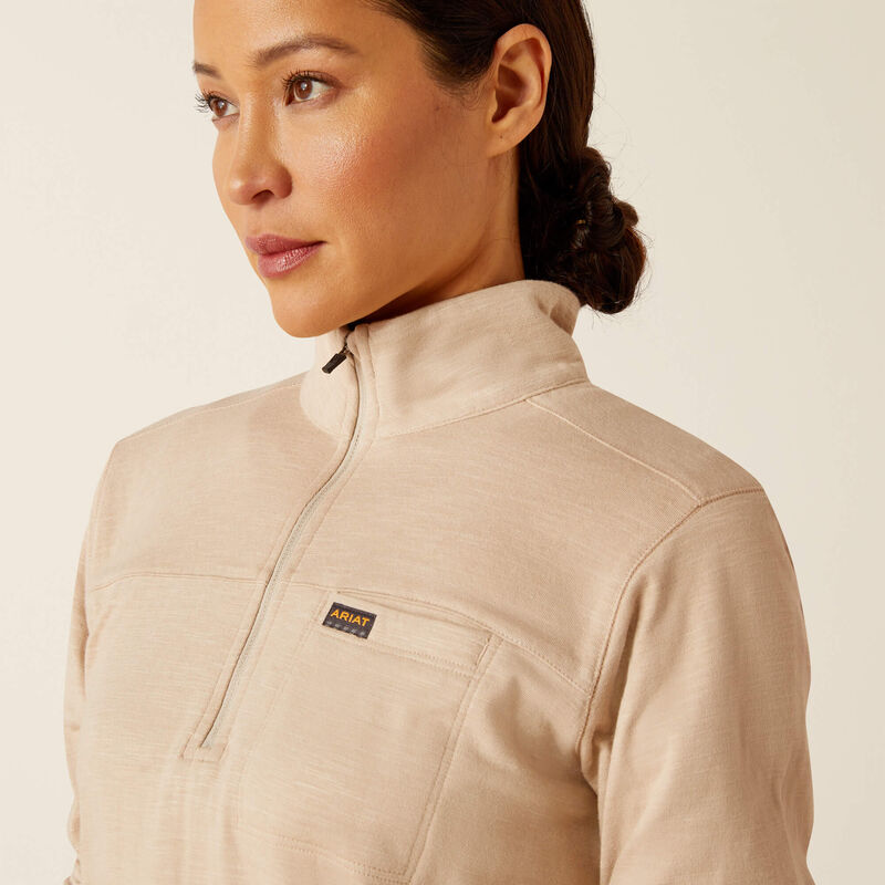 Rebar Foundation 1/4 Zip Shirt