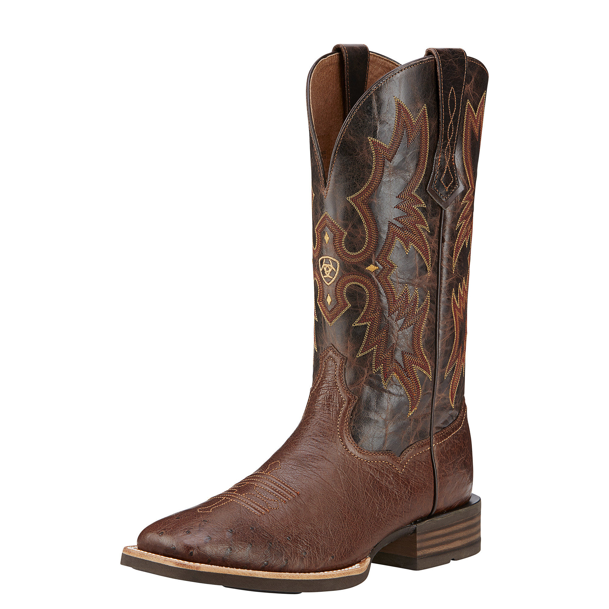 Smooth Quill Ostrich Boots - Men's 