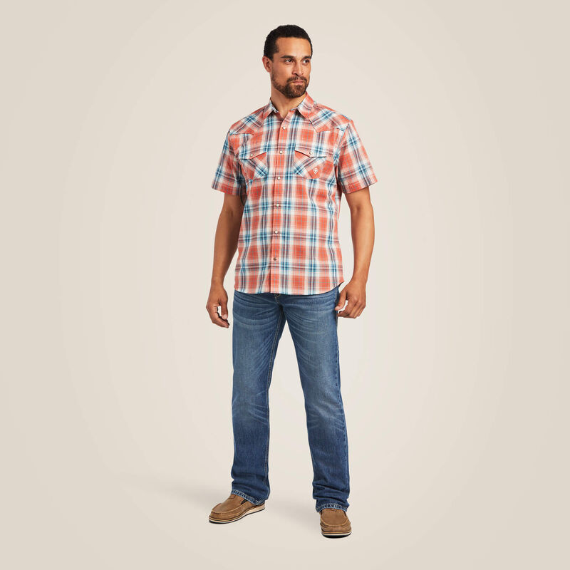 Lucky Brand Men's Indigo Plaid Western Long Sleeve Shirt, Indigo Plaid,  Small : : Clothing, Shoes & Accessories