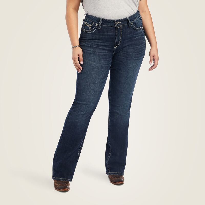 Women's Bootcut Plus-Size Jeans