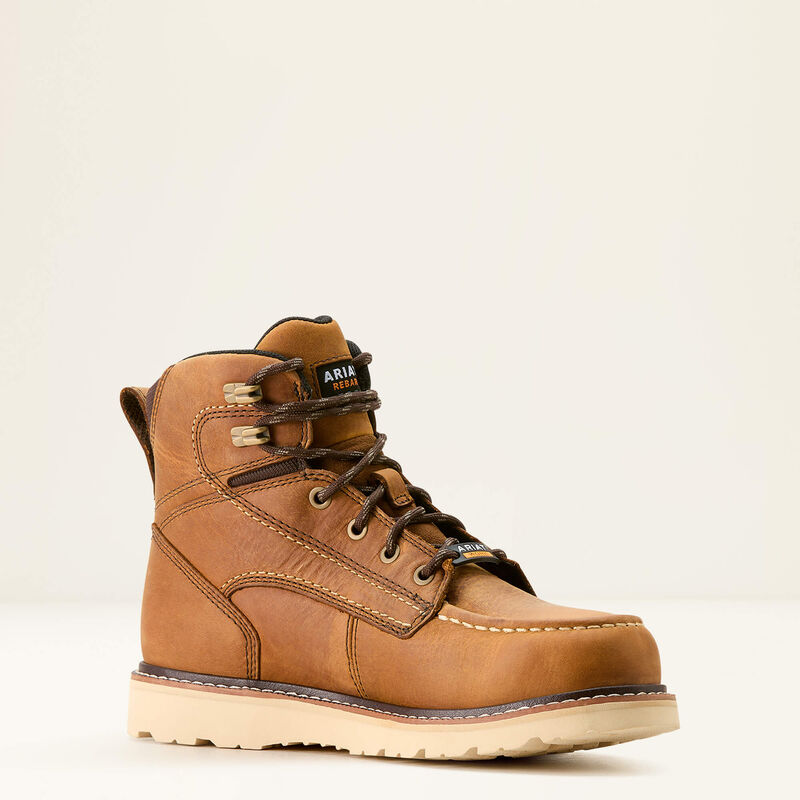 Rebar Wedge Moc Toe Waterproof Work Boot