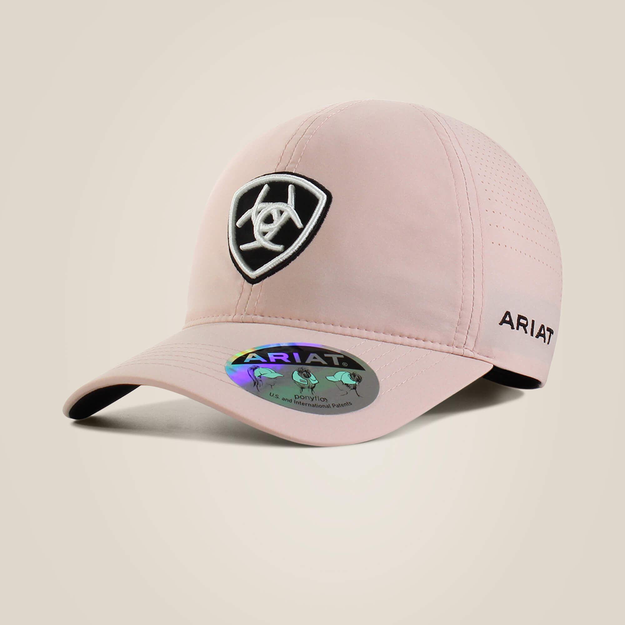 Shield logo cap