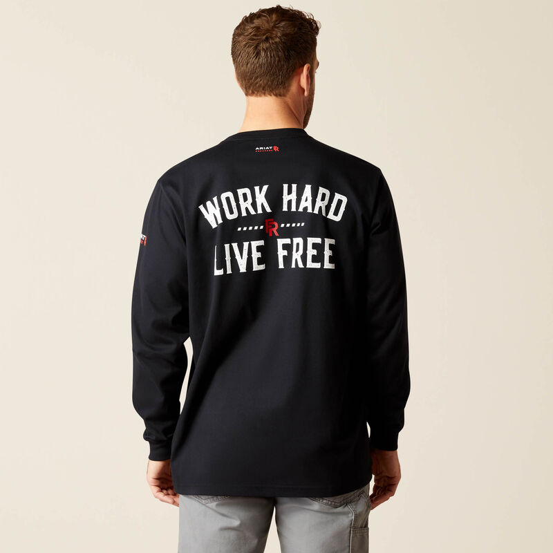 FR Work Hard Live Free T-Shirt