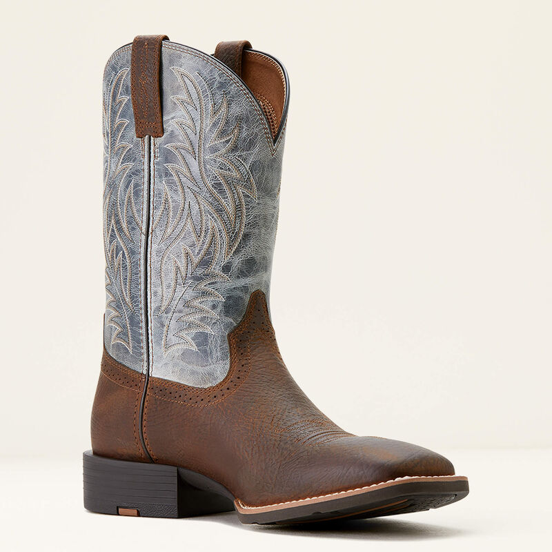 Sport Wide Square Toe Cowboy Boot