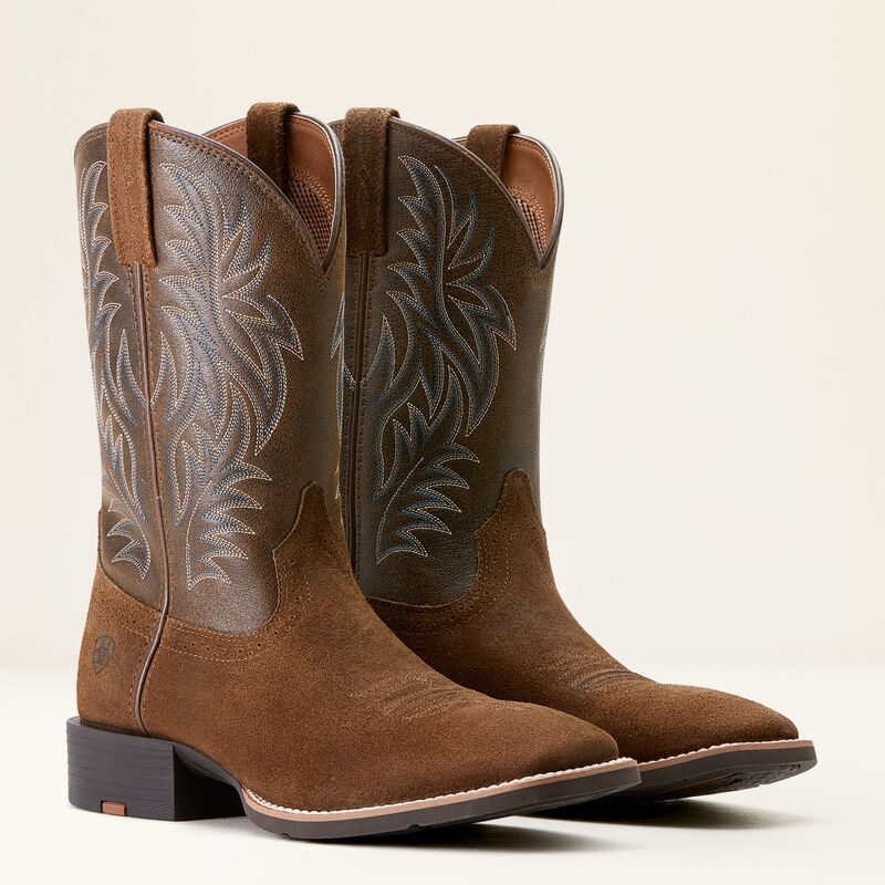 Sport Wide Square Toe Cowboy Boot