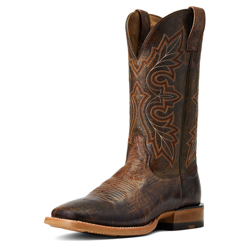 Ariat Arena Rebound Western Boots - Men's Wide Square Toe Leather Boot