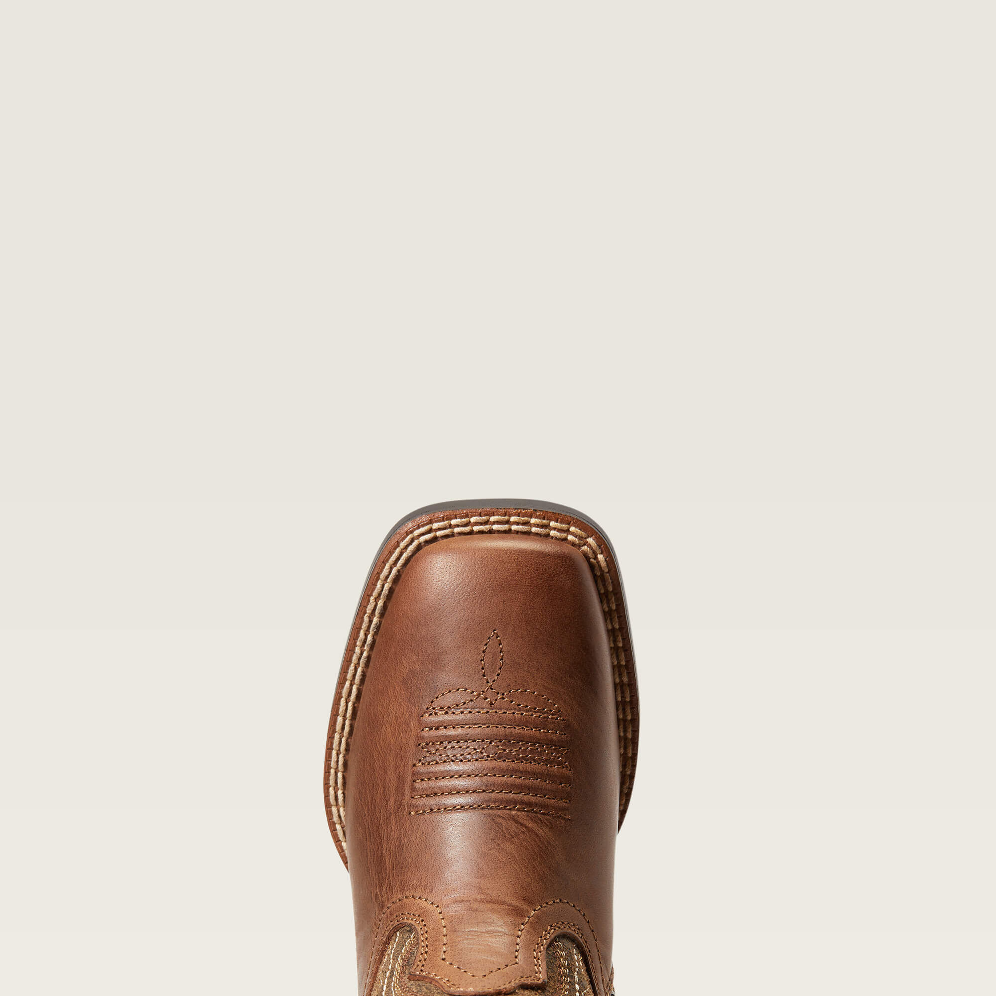 Kid's Amos Western Boots in Sorrel Crunch, Size: 10 K B / Medium by Ariat