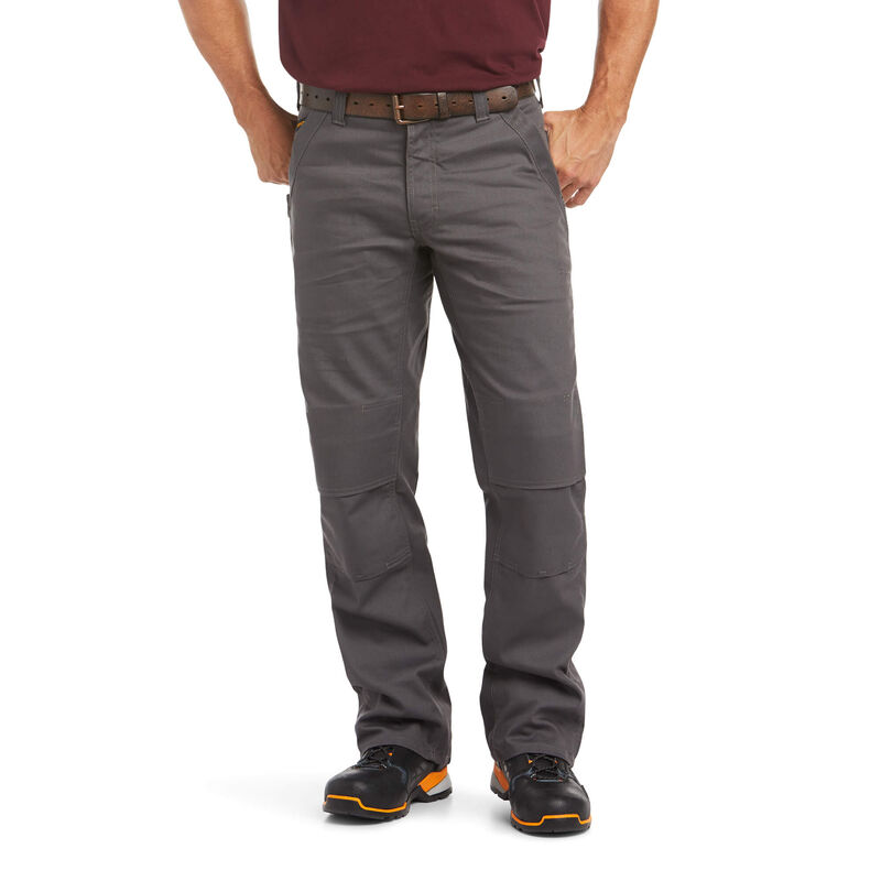 Rebar M4 Relaxed DuraStretch Canvas Utility Boot Cut Pant | Ariat
