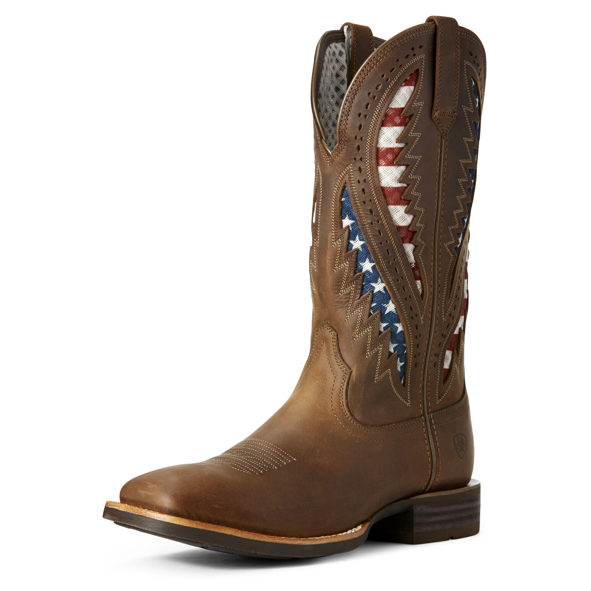 women's american flag ariat boots