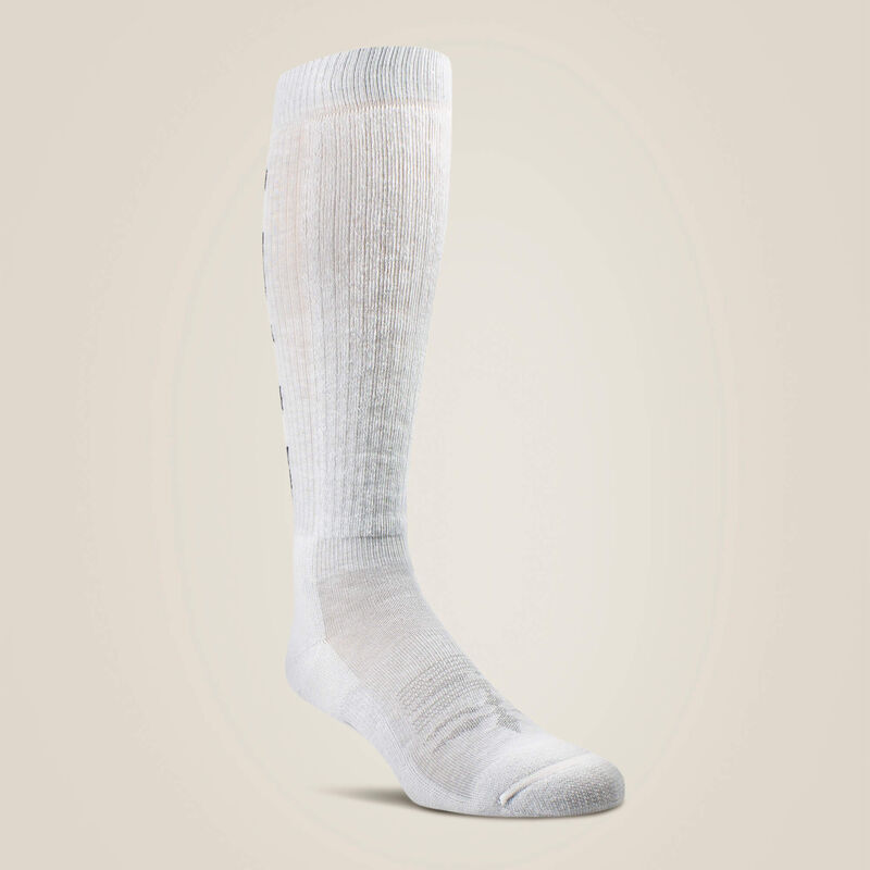 Ariat Tek Thaw Merino Wool Boot Sock Grey/Blue