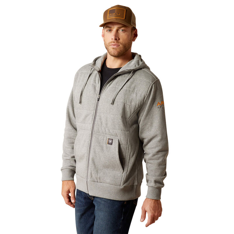 Rebar All-Weather Insulated Full Zip Hoodie