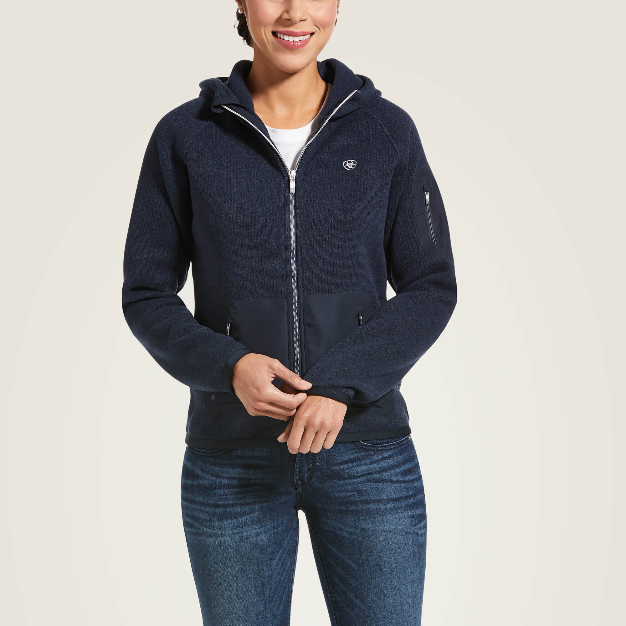 Polartec Flou Full Zip Hoodie