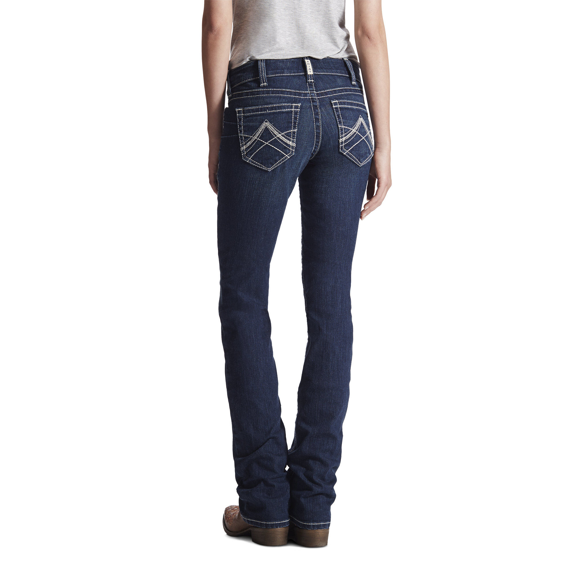 ariat real straight leg jeans