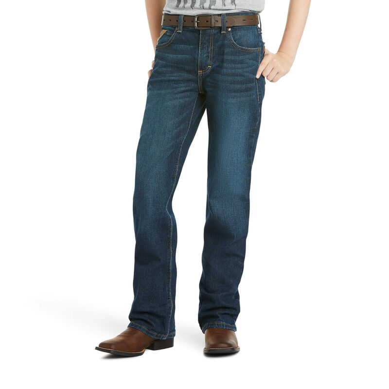 Ariat Boys B4 Graysill Relaxed Fit Bootcut Western Jean - Jackson's Western