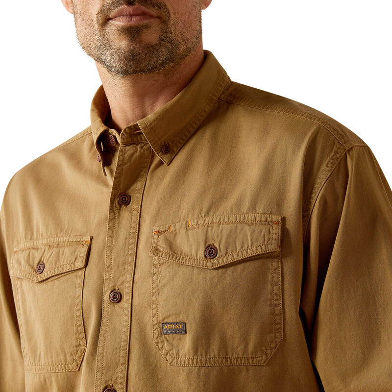 Rebar Washed Twill Work Shirt