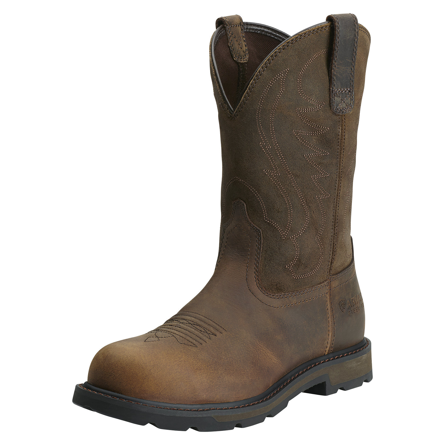 Ariat groundbreaker round on sale toe